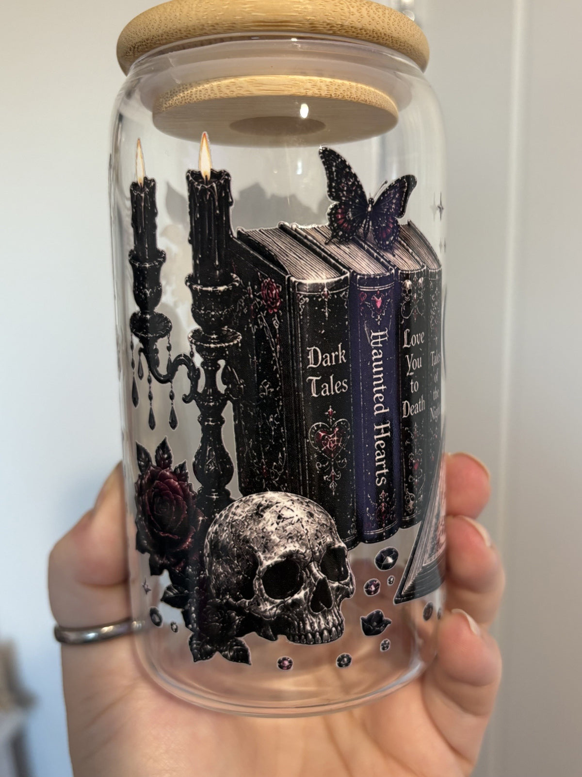Gothic Bookish Tumbler
