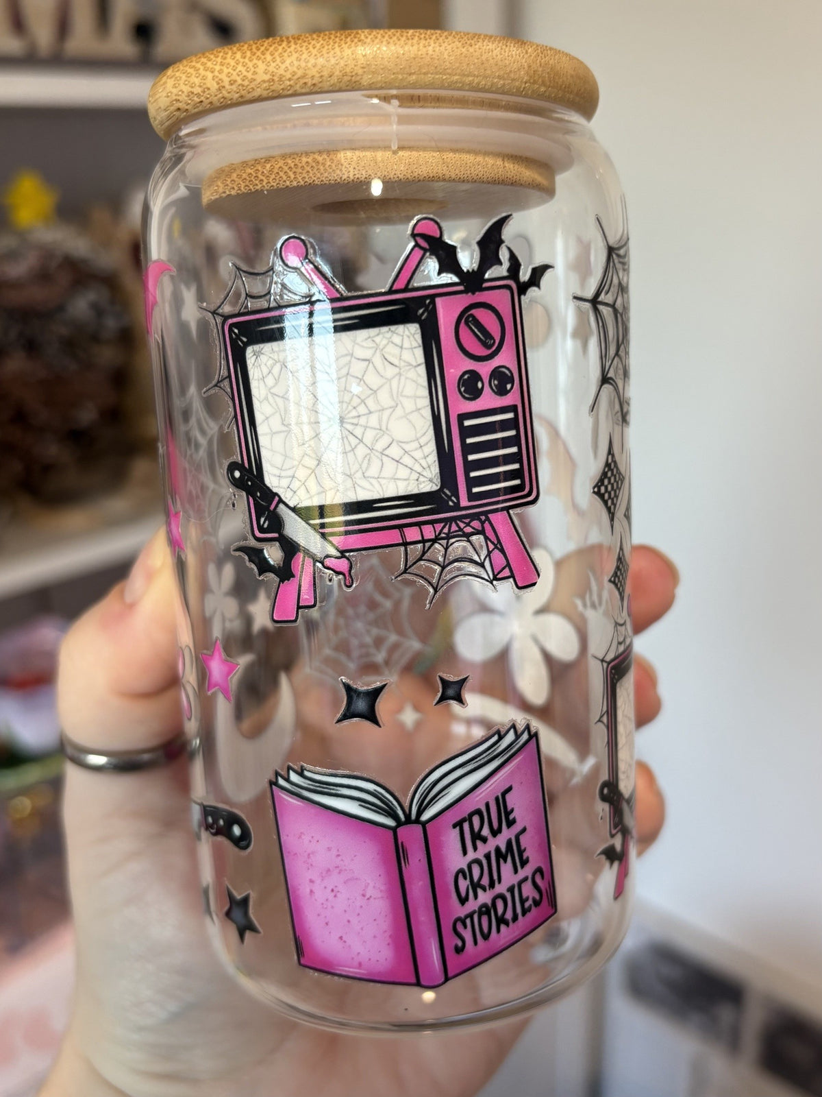 Pink True Crime Halloween